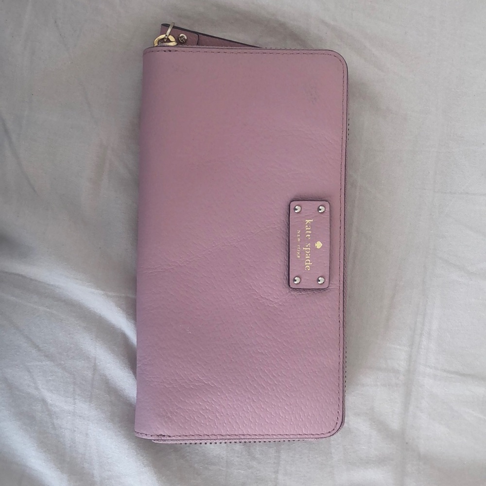 Kate Spade grove street neda wallet pink bonnet